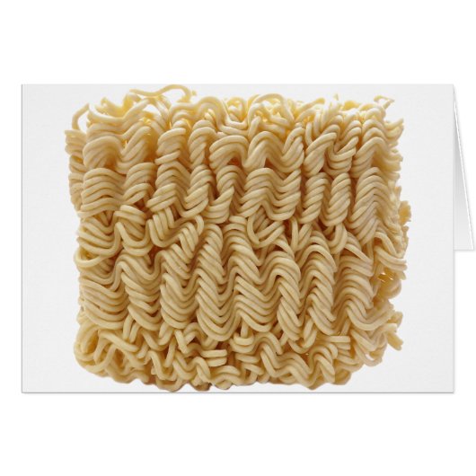 Dried ramen noodles cards (Front Horizontal)