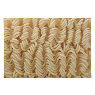 Dried ramen noodles cloth placemat