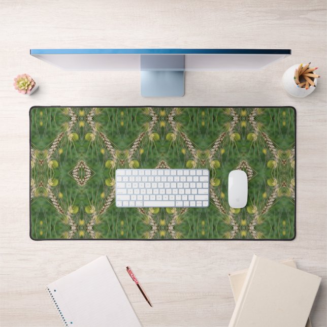 Dried Summer Grass Abstract   Desk Mat (Office 1)