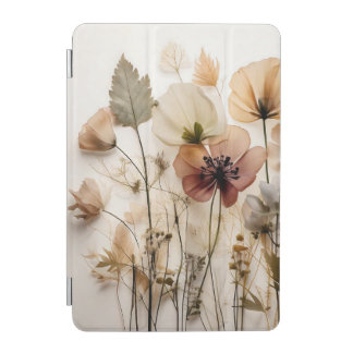 Dried wlidflowers pressed iPad mini cover