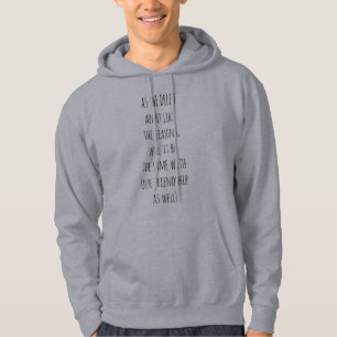 Drift Apart Men's Basic Hoodie