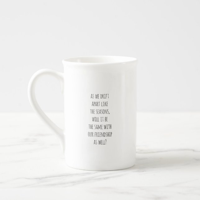 Drift Apart Specialty Mug (Left)