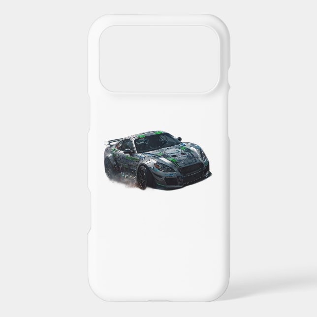 Drift Car I]phone cover (Back)