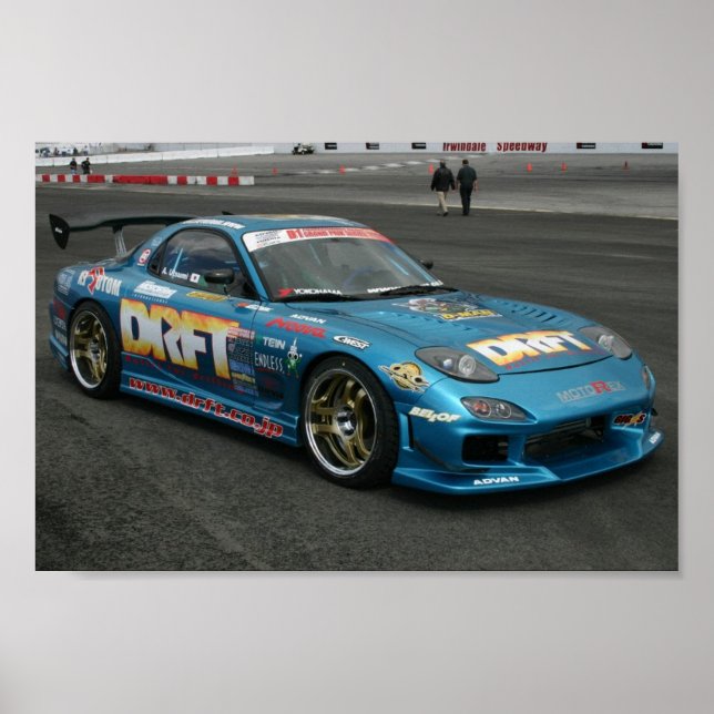 Drift Car Poster (Front)