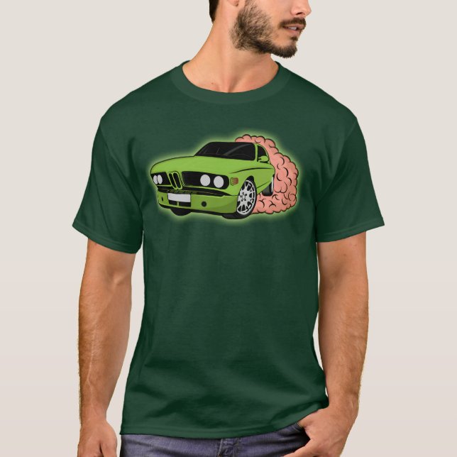 drift cardrifteddriftingdrifting car drawing famil T-Shirt (Front)
