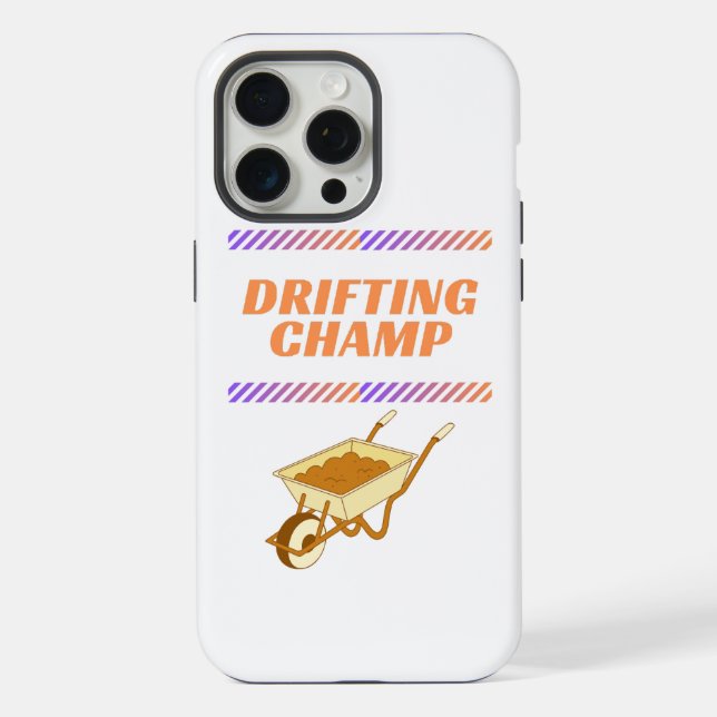 drift champion iphone case (Back)