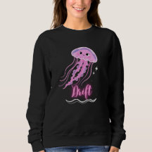 "Drift" Glow Neon Jellyfish Minimalist