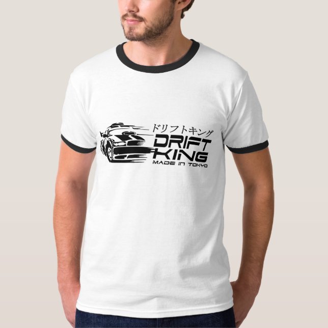 Drift King ( ドリフトキング ) T-Shirt (Front)