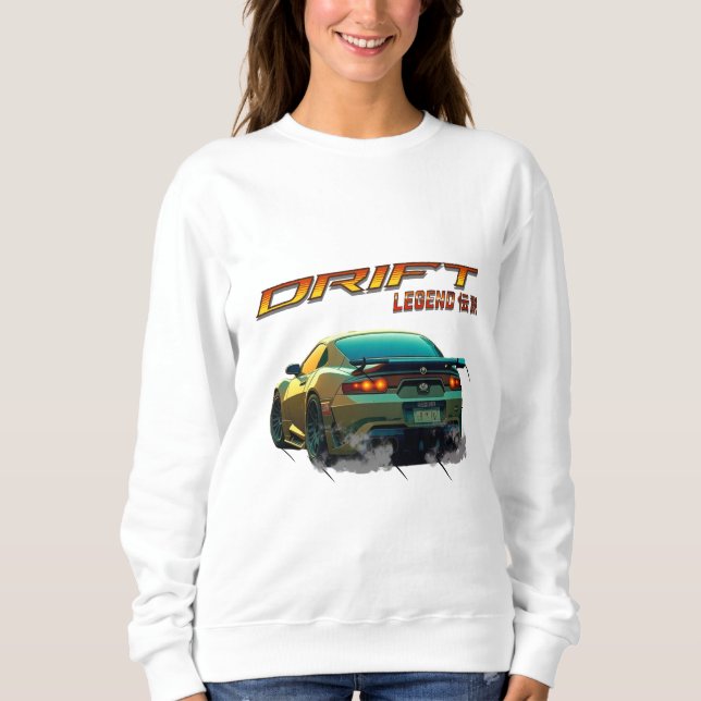 DRIFT LEGEND SUPRA MK4 - ANIME STYLE SWEATSHIRT (Front)