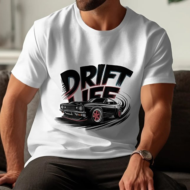 Drift Life Aesthetic, Modern T-Shirt (Front)