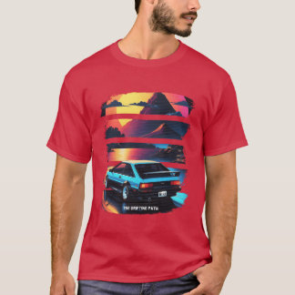 Drift Phonk Aesthetic Car friends T-Shirt