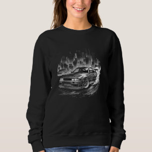 Drift Racing Sports Car Men Boys Graphic Sweatshirt