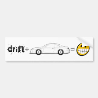 Drift Silvia S14 is fun Bumper Sticker