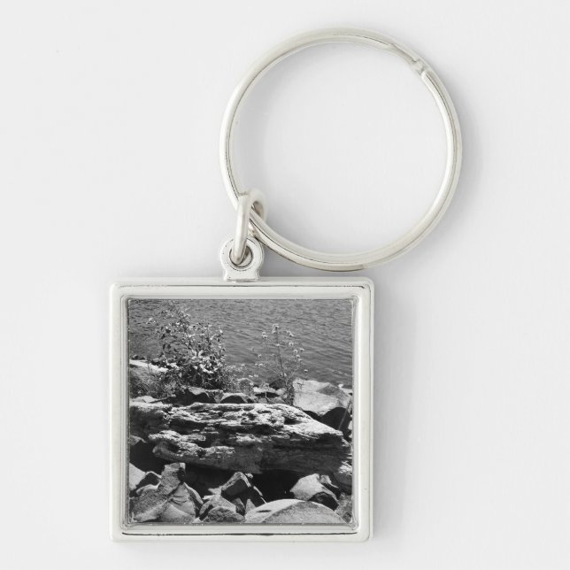 Drift wood keychain (Front)