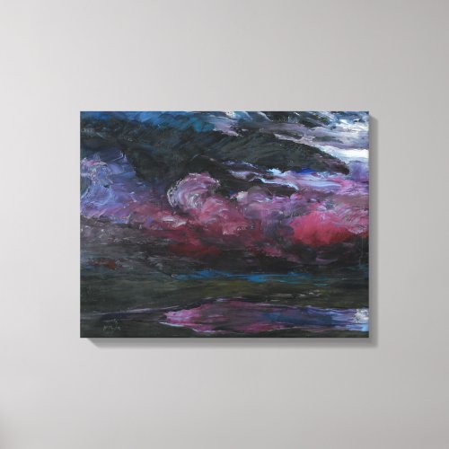 Drifting Heavy_Weather Clouds  Emil Nolde  Canvas Print