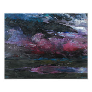 Drifting Heavy-Weather Clouds Emil Nolde Photo Print