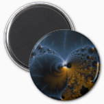 Drifting Jellies - Fractal Art Magnet