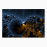 Drifting Jellies - Fractal Art Poster