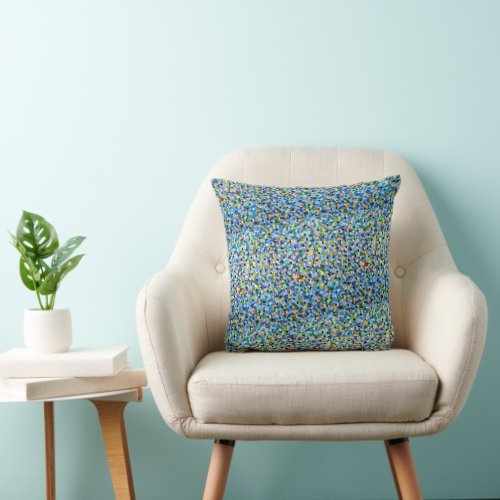 Drifting through Dreams Painting by Alfred Fox Throw Pillow