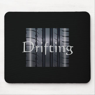 Drifting Tire Mousepad