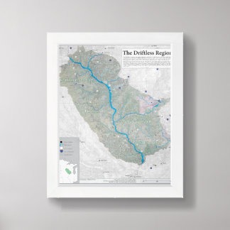 Driftless Region  Framed Art