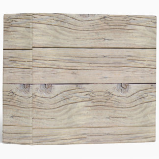 Driftwood Background 3 Ring Binder