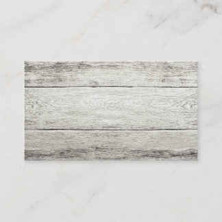 Driftwood Background Business Card