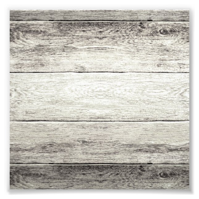 Driftwood Background Photo Print (Front)