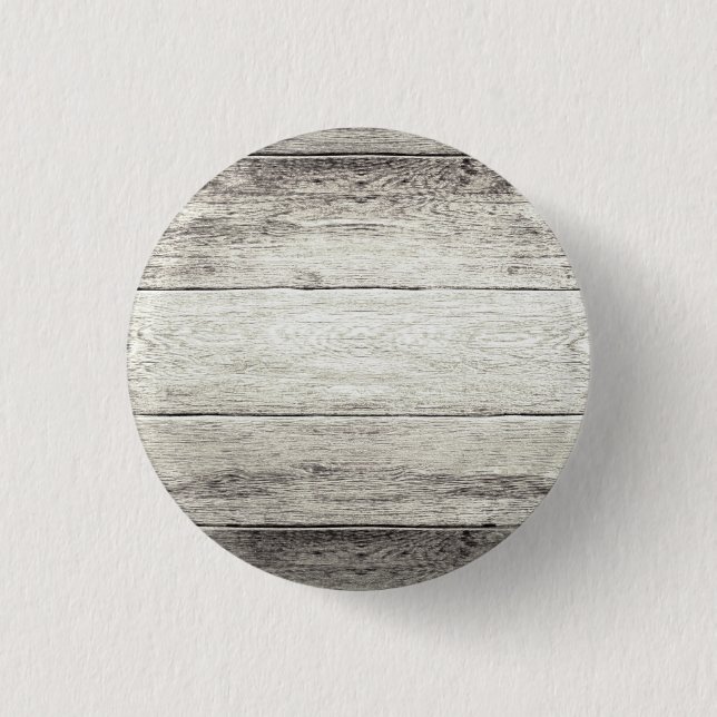 Driftwood Background Pinback Button (Front)