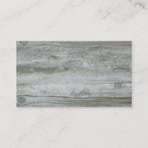 Driftwood Background Texture Business Card