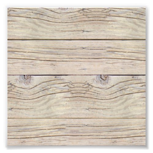 Driftwood Background Texture Photo Print