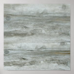 Driftwood Background Texture Poster
