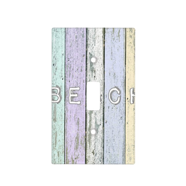 Driftwood Beach Light Switch Cover (Front)