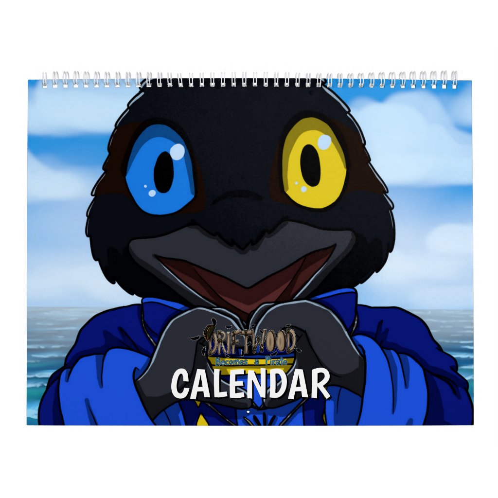Driftwood Becomes a Pirate - Calendar
