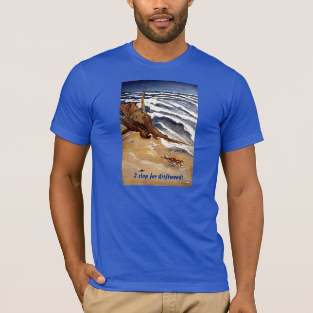 Driftwood by the Beach T-shirt (Front)