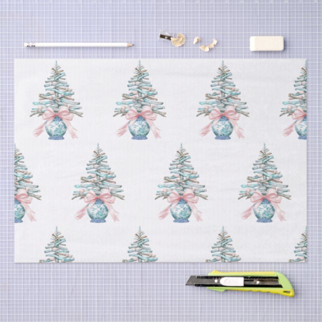 Driftwood Christmas Tree Tissue Paper (Craft)
