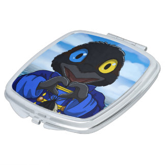 Driftwood compact mirror