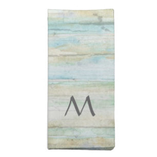 Driftwood Ocean Beach House Coastal Seashore Cloth Napkin