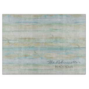 Driftwood Ocean Beach House Coastal Seashore Cutting Board