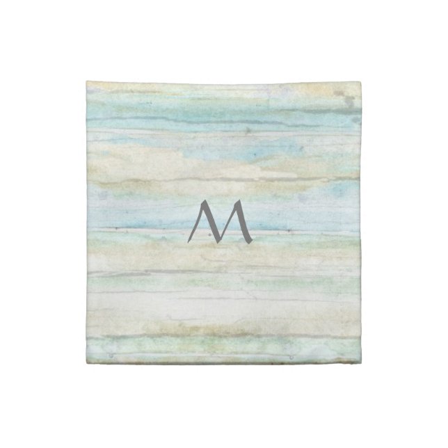 Driftwood Ocean Beach House Coastal Seashore Napkin (Quarter Fold)
