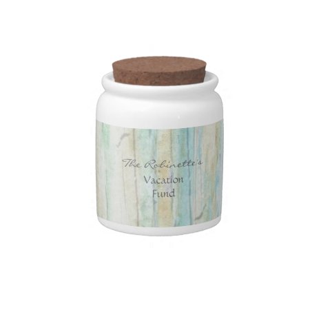 Driftwood Ocean Beach House Coastal Seashoredriftw Candy Jar
