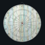 Driftwood Ocean Beach House Coastal Seashoredriftw Dartboard<br><div class="desc">COLOR PALETTE: Soft grey, blue and tan DESIGN COLLECTION: This entire collection of Beach House Home Décor Accessories can be personalized with your name, monogram or message. Use the easy to customize template fields. Hand painted in watercolor, this simple yet trendy driftwood, worn, faded, distressed antiqued wooden background has great...</div>