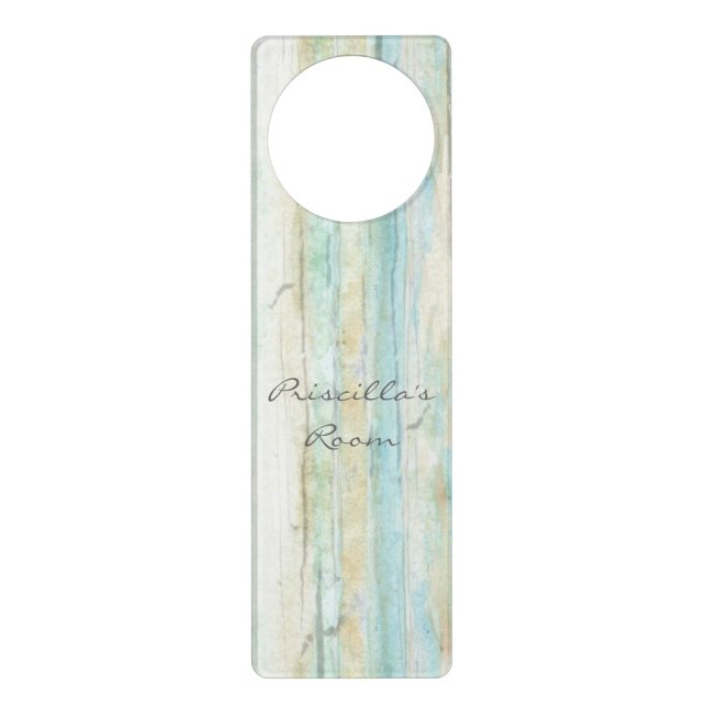 Driftwood Ocean Beach House Coastal Seashoredriftw Door Hanger (Front)