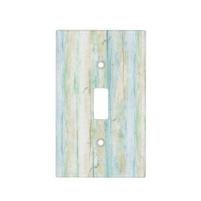 Driftwood Ocean Beach House Coastal Seashoredriftw Light Switch Cover (Front)