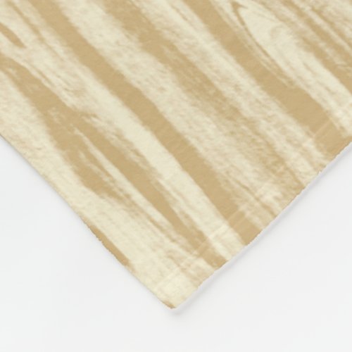 Driftwood pattern _ tan beige and cream fleece blanket
