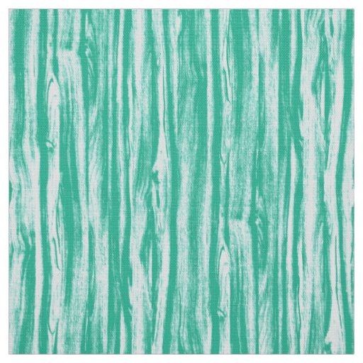 Driftwood pattern - turquoise and white fabric