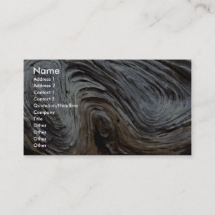 Driftwood Photo Business Card