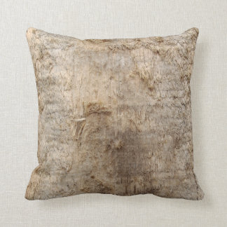 Driftwood Picture. Image of Weathered Wood. Throw Pillow