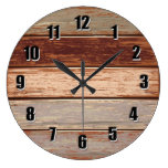 Driftwood rustic Wall Clock