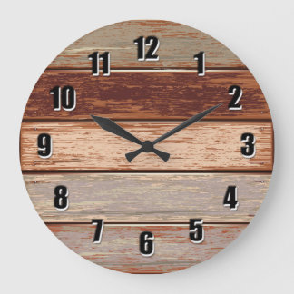 Driftwood rustic Wall Clock